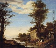 River Landscape - Arie de Vois