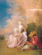 The Anxious Lover 1719 - Jean-Antoine Watteau