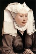 Lady Wearing a Gauze Headdress c. 1445 - Rogier van der Weyden