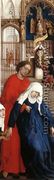 Seven Sacraments Altarpiece (detail-2) 1445-50 - Rogier van der Weyden