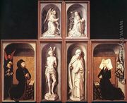 The Last Judgment Polyptych (reverse side) 1446-52 - Rogier van der Weyden