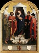 Virgin with the Child and Four Saints 1450-51 - Rogier van der Weyden
