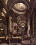 Interior of a Church (1) - Emanuel de Witte