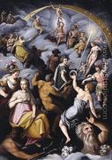 The Assembly of the Gods 1575-76 - Jacopo Zucchi