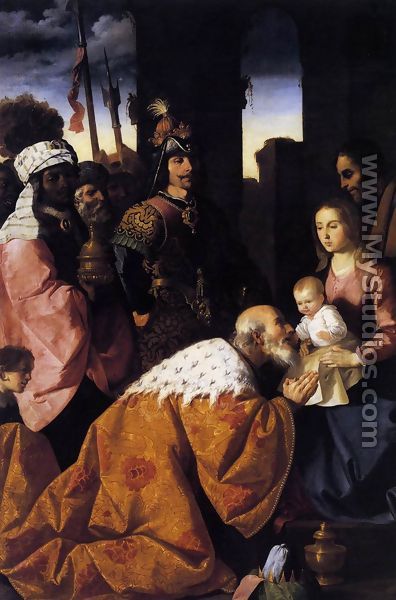 Adoration of the Magi 1639-40 - Francisco De Zurbaran