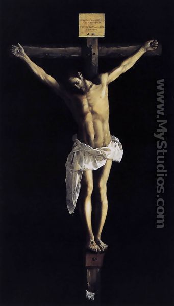 Christ on the Cross 1627 - Francisco De Zurbaran