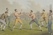 A Prize Fight, aquatinted by I. Clark, pub. by Thomas McLean, 1820 - Henry Thomas Alken