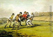 Injured, from 'Qualified Horses and Unqualified Riders', 1815 - Henry Thomas Alken