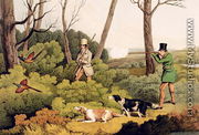 'Pheasant Shooting', pub. by Thomas McLean, 1820 - Henry Thomas Alken