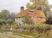 A Surrey Cottage - Helen Mary Elizabeth Allingham, R.W.S.
