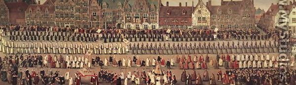 The Ommeganck in Brussels on 31st May 1615- Procession of Notre Dame de Sablon - Denys Van Alsloot