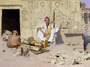 The Seller of Artefacts 1885 - Raphael von Ambros