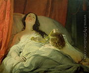 The Drowsy One - Friedrich Ritter von Amerling