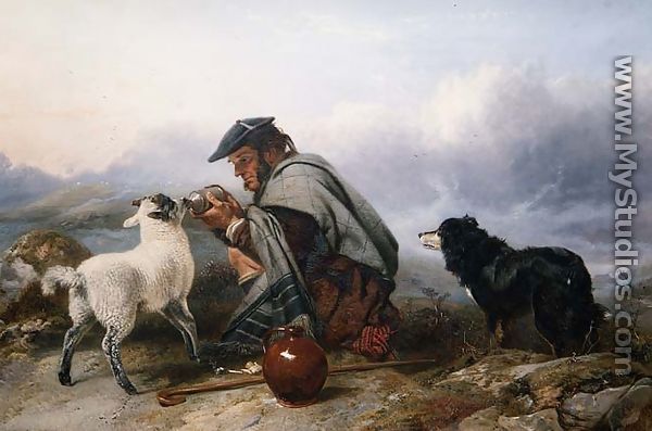 The Sick Lamb, 1853 - Richard Ansdell