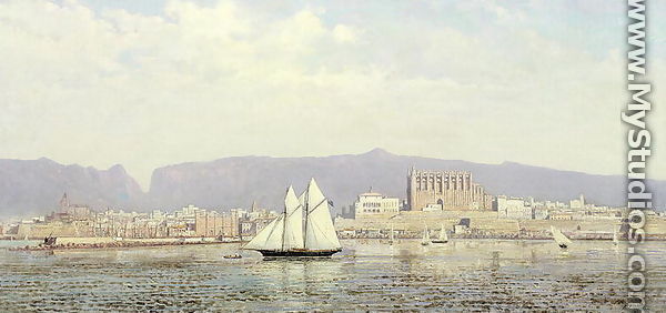 View of the Harbour, Palma - Ricardo Ankermann y Riera