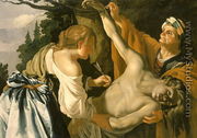 The Nursing of Saint Sebastian 1622 - Dirck Van Baburen