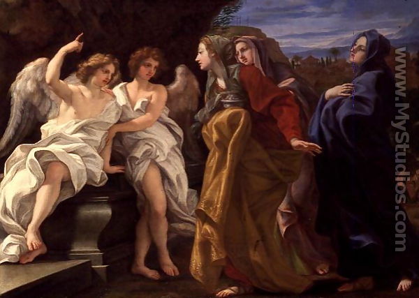 The Three Marys at the Sepulchre, c.1684-85 - Baciccio II