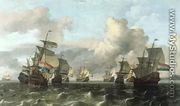 The Dutch Fleet of the India Company  1675 - Ludolf Backhuysen