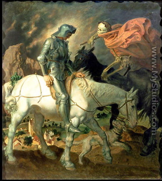 Don Quixote with Death, based on 