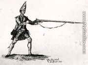 Portrait of a soldier 1753 - William Baillie