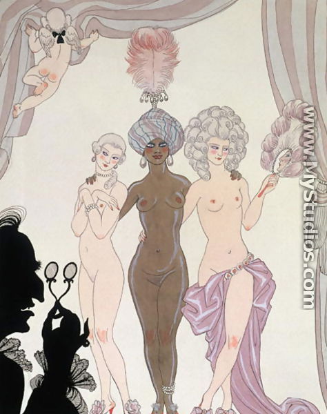 The Three Graces - Georges Barbier