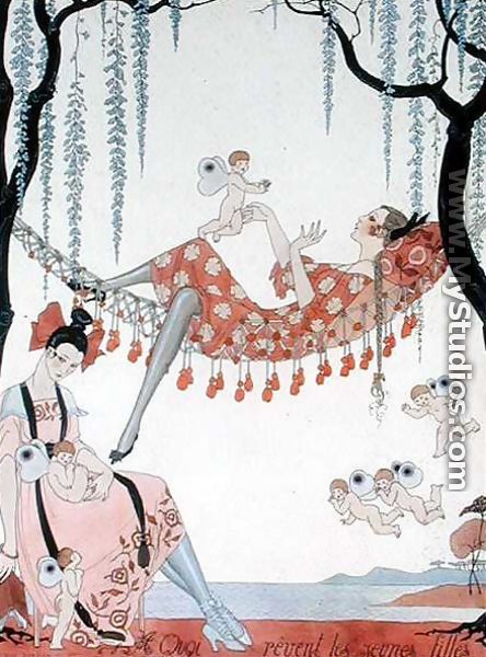What Do Young Women Dream Of 1918 - Georges Barbier