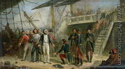 Nelson Boarding the 'San Josef' on 14th February 1797 after Sir John Jervis' victory off Cape St. Vincent - Thomas Jones Barker
