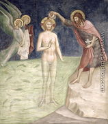 Baptism of Christ, from a series of Scenes of the New Testament - Barna Da Siena
