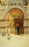 The Entrance to St. Mark's, Venice - Reginald Barratt