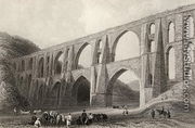 Aqueduct of the Emperor Valens, near Pyrgo, Turkey - William Henry Bartlett