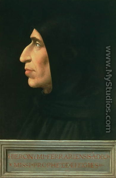 Portrait of Savonarola - Fra Bartolommeo della Porta