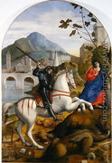 St. George and the Princess - Marco Basaiti