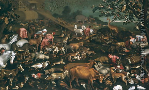 The Animals Guided onto Noah