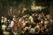 The Feeding of the Five Thousand - Jacopo Bassano (Jacopo da Ponte)
