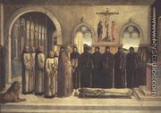 The Funeral of St. Jerome - Lazzaro Bastiani