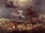 The Annunciation to the Shepherds 1656 - Nicolaes Berchem
