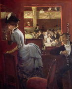 The Box by the Stalls  c.1883 - Jean-Georges Beraud