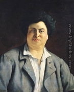 Portrait of Alexandre Dumas pere - Charles-Alphonse-Paul Bellay