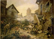 Combat at Cholet, or The Suicide of General Moulin in 1794,  1900 - Jules Benoit-Levy