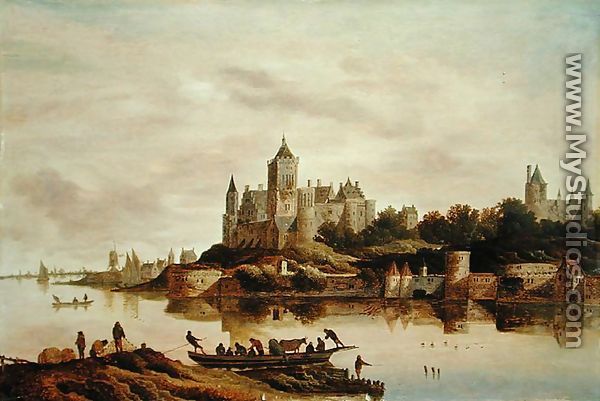 View of Het Valckhof, Nijmegen, 1650s - G. W. Berckhout