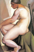 Seated Nude in Profile, c.1923 - Tamara de Lempicka