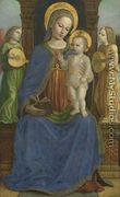 The Virgin and Child with Two Angels 1490-95 - Bernadino Bergognone