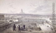 The North Side of Timbuktoo, from 'Les Voyages en Afrique' by Heinrich Barth published in 1857 - Johann Martin Bernatz