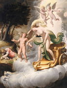 Venus Led by Cupid to Dead Adonis - Jacopo Bertoia