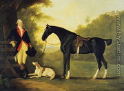Officer of the Royal Horse Guards With His Charger and Dog, 1776 - John Best