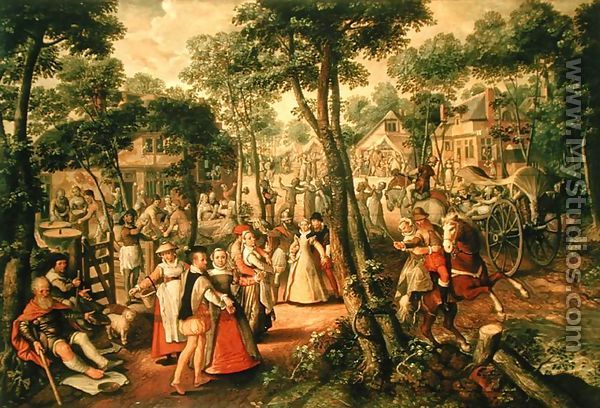 Country Celebration, 1563 - Joachim Beuckelaer
