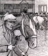 Horse Fair at the Barbican, 1913 - Robert Polhill Bevan