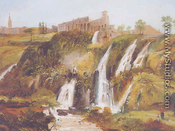 The falls at Tivoli - Carlo Bevilacqua