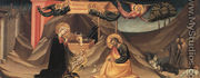 The Nativity and the Adoration of the Shepherds - Bicci Di Lorenzo