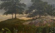 Landscape with Cows - Albert Bierstadt
